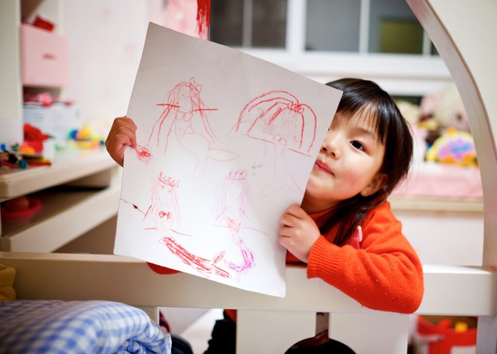Photo Child drawing